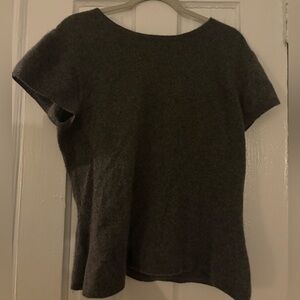 Gray Cashmere Sweater